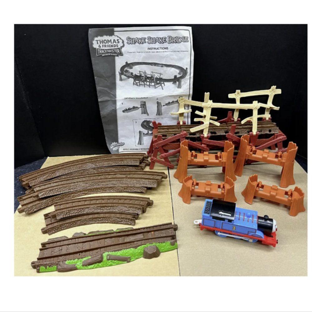 Thomas & Friends Track master motorized railway Shake Shake Bridge train RR